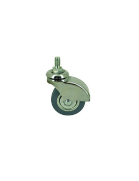 ROULETTE À TIGE FILETÉE DE 8MM SUR ROULEMENT À BILLES DIAMÈTRE 50MM CHARGE 50 KG - S46TF