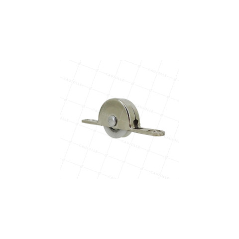 ROULETTE POUR PLACARD  GALET NYLON DIAMÈTRE 25 CHARGE 20 KG-S93 • Caujolle