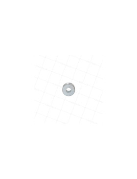 POULIE ACIER À GORGE RONDE POUR CÂBLE DE 5 MM DIAMÈTRE 20 MM AXE 8 MM CHARGE 20 KG