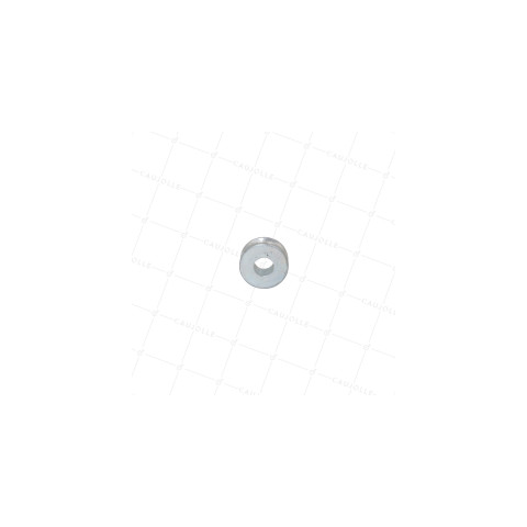 POULIE ACIER À GORGE RONDE POUR CÂBLE DE 5 MM DIAMÈTRE 20 MM AXE 8 MM CHARGE 20 KG • Caujolle