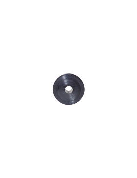 POULIE PLASTIQUE LARGE DIAMÈTRE 50 MM AXE 8 MM CHARGE 60 KG POUR CABLE DE 12 MM