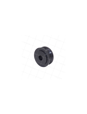 PLASTIC PULLEY LARGE DIAMETER 50 MM LOAD 60 KG AXLE 12 MM FOR 12 MM CABLE • Caujolle