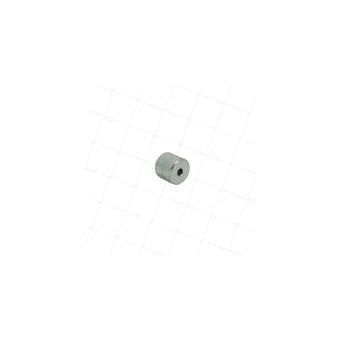 Wheel IN GALVANIZED STEEL DIAMETER 20MM - GAL86-20 AZ • Caujolle