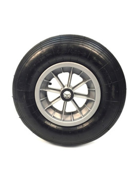 ROUE DE BROUETTE GONFLABLE DIAMÈTRE 400 MM CHARGE 150 KG AXE 20 MM - S1006P R20/74