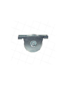 ROUE DE PORTAIL À ENCASTRER À GORGE RONDE DIAMÈTRE 120 MM POUR RAIL ROND DE 16 MM CHARGE 370 KG - MTSPGR120