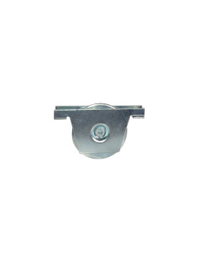 ROUE DE PORTAIL À ENCASTRER À GORGE RONDE DIAMÈTRE 120 MM POUR RAIL ROND DE 16 MM CHARGE 370 KG - MTSPGR120