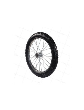 Wheel DE Trailer DE VELO 20'' PUNCTURE-PROOF WITH METAL SPOKES DIAMETER 530MM LOAD 50 KG AXLE 16 MM - S5000T INC • Caujolle