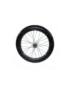 Wheel FOR Trailer BIKE 20'' PUNCTURE-PROOF WITH METAL SPOKES DIAMETER 530MM AXLE 15 MM - S5000T INC