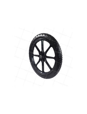 Wheel DE Trailer DE VELO 20" PUNCTURE-PROOF PLASTIC RIM DIAMETER 530MM LOAD 50KG AXLE 16MM - S5000P INC • Caujolle