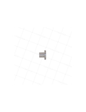 REDUCER FOR Castor WITH CENTRAL HOLE TO CONVERT FROM 12 MM TO 10 MM STAINLESS STEEL