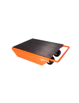 PLATEAU ROULANT EN ACIER 32x42CM CHARGE 1000 KG