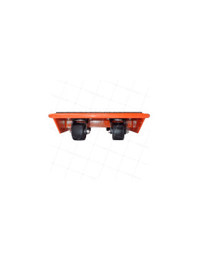 PLATEAU ROULANT EN ACIER 32x42CM CHARGE 1000 KG
