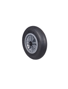 ROUE DE BROUETTE GONFLÉE DIAMÈTRE 360 MM AXE 10 MM CHARGE 150 KG - S1006P 3.50/8 L10-100