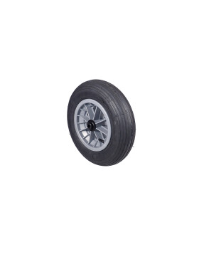 ROUE DE BROUETTE GONFLÉE DIAMÈTRE 360 MM AXE 14 MM CHARGE 150 KG - S1006P 3.50/8 L14-100