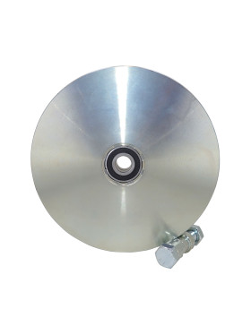 ROUE DE PORTAIL COULISSANT À GORGE RONDE DIAMÈTRE 200 MM POUR RAIL ROND DE 20 MM CHARGE XXX KG AXE XX MM - GAGR 200/20 LARGE