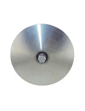 Wheel FOR SLIDING GATE WITH Groove ROUND DIAMETER 200 MM FOR ROUND RAIL OF 20 MM LOAD XXX KG AXLE XX MM - GAGR 200/20 WIDE