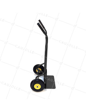 DIABLE À GRAND RABAT POUR OBJETS ENCOMBRANTS À 2 ROUES INCREVABLES CHARGE 150 KG