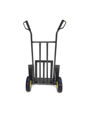 DIABLE À GRAND RABAT POUR OBJETS ENCOMBRANTS À 2 ROUES INCREVABLES CHARGE 150 KG