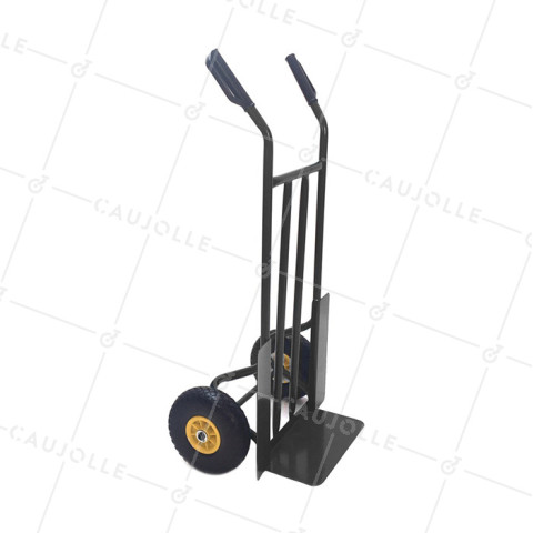 DIABLE CLASSIQUE TOUT TERRAIN À 2 ROUES INCREVABLES CHARGE 150 KG • Caujolle