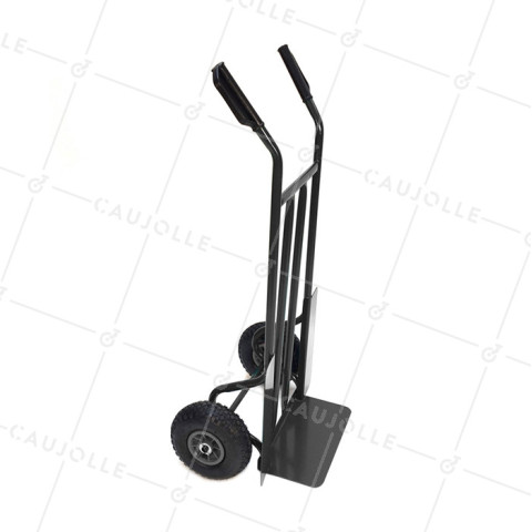 DIABLE CLASSIQUE À 2 ROUES GONFLÉES CHARGE 200 KG • Caujolle