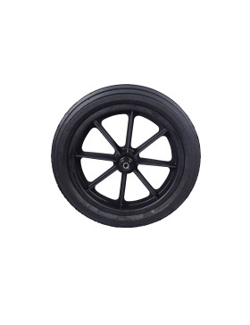 ROUE DE BROUETTE INCREVABLE DURE DIAMÈTRE 360 MM CHARGE 150KG AXE 10 MM - S605DP 360 L10-100