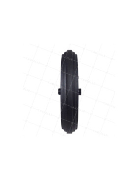 ROUE DE BROUETTE INCREVABLE DURE DIAMÈTRE 360 MM CHARGE 150KG AXE 10 MM - S605DP 360 L10-100