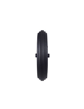 ROUE DE BROUETTE INCREVABLE DURE DIAMÈTRE 360 MM CHARGE 150KG AXE 10 MM - S605DP 360 L10-100