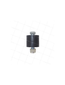BUTOIR DE FIN DE COURSE EN CAOUTCHOUC SOUPLE DIAMETRE 42 MM
