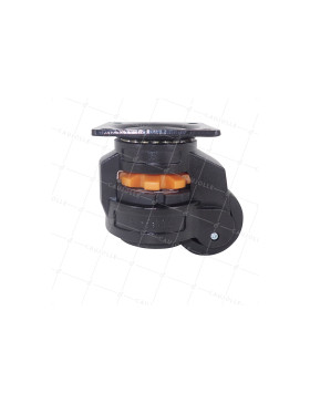ROULETTE PIVOTANTE TRANSFORMABLE EN PIED FIXE ANTI VIBRATIONS DIAMÈTRE 62 MM CHARGE 500 KG - STABILISATOR 62