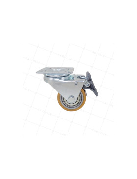 Castor EXTRA-LOW HEAVY-DUTY CASTOR DIAMETER 50 MM HEIGHT 72 MM LOAD 150 KG - SURB 50 PAF
