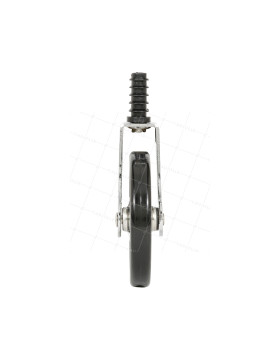 Castor RETRO FOR BAR TABLE 75 MM LOAD 30KG - ROULBAR 75