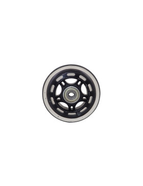 ROUE DE ROLLER DIAMÈTRE 75 MM CHARGE 40 KG AXE 8 MM - BLACK ROLLER 75