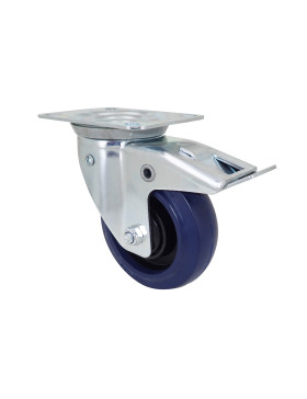 Castor OF CHARIOT WITH AUTOMATIC DIRECTIONAL RETURN DIAMETER 100 MM LOAD 75 KILOS - S2NS 100 AF RB STAB