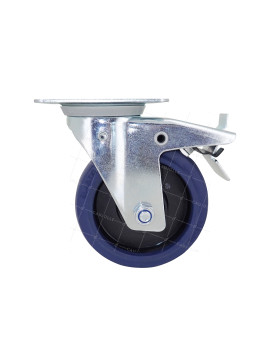Castor WITH AUTOMATIC DIRECTIONAL RETURN DIAMETER 125 MM LOAD 100 KG - S2NS 125 AF RB STAB