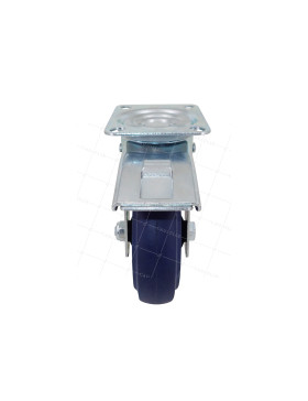 Castor WITH AUTOMATIC DIRECTIONAL RETURN DIAMETER 125 MM LOAD 100 KG - S2NS 125 AF RB STAB
