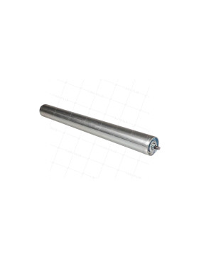 STEEL HANDLING ROLLER DIAMETER 50 MM LENGTH 500 MM LOAD 83 KG SHAFT 8 MM • Caujolle