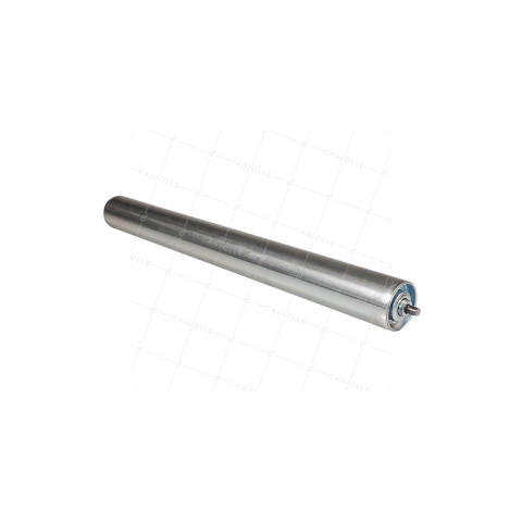STEEL HANDLING ROLLER DIAMETER 50 MM LENGTH 500 MM LOAD 83 KG SHAFT 8 MM • Caujolle