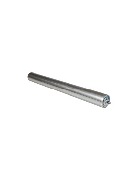 ROULEAU DE MANUTENTION ACIER DIAMETRE 50 MM LONGUEUR 500 MM CHARGE 83 KG AXE 8 MM