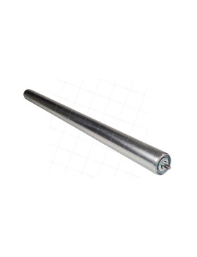STEEL HANDLING ROLLER DIAMETER 50 MM LENGTH 800 MM LOAD 83 KG AXLE 8 MM • Caujolle