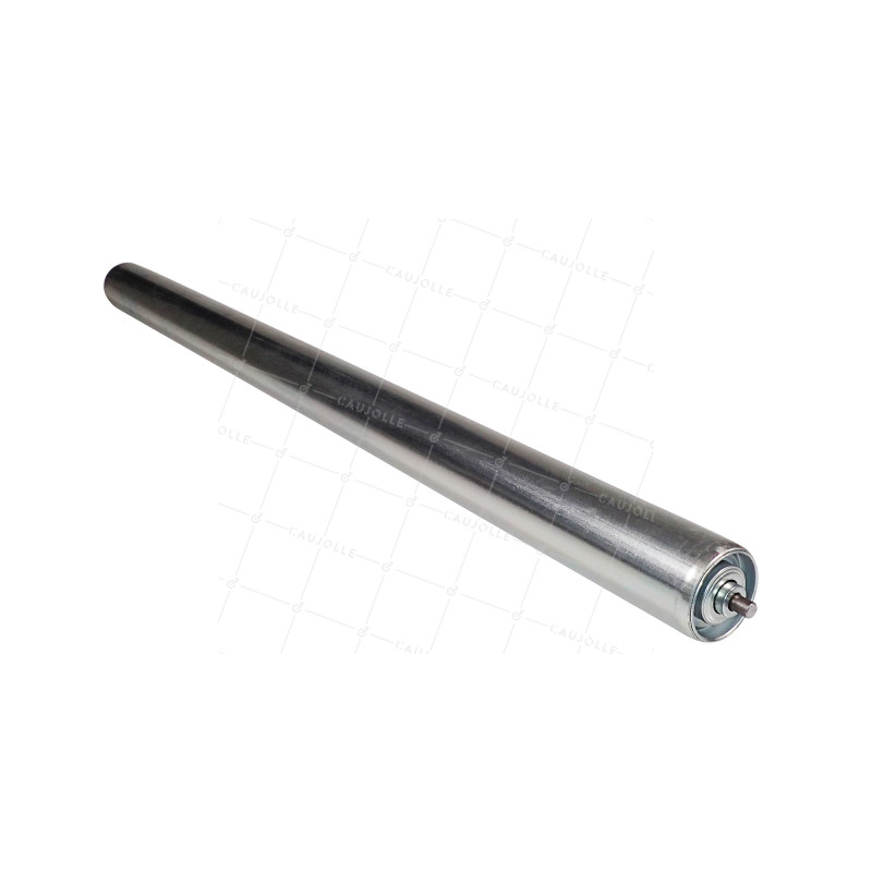 STEEL HANDLING ROLLER DIAMETER 50 MM LENGTH 800 MM LOAD 83 KG AXLE 8 MM