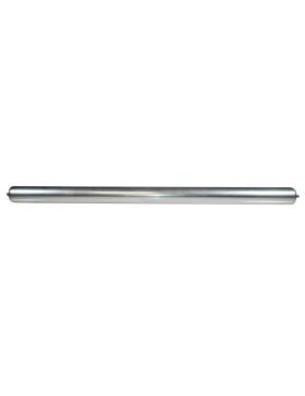 ROULEAU DE MANUTENTION ACIER DIAMETRE 50 MM LONGUEUR 800 MM CHARGE 83 KG AXE 8 MM