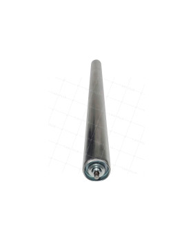 ROULEAU DE MANUTENTION ACIER DIAMETRE 50 MM LONGUEUR 800 MM CHARGE 83 KG AXE 8 MM