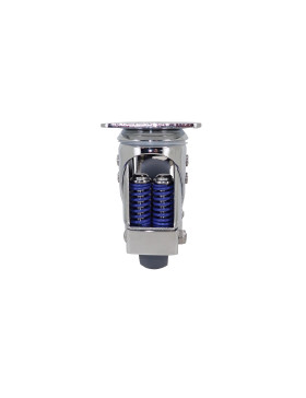 ROULETTE PIVOTANTE A PLATINE A FREIN ANTICHOC DIAMETRE 125 MM - SUSPENSION 125 AF