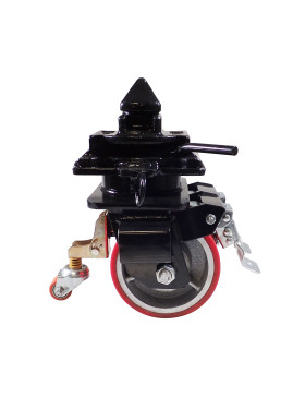 ROULETTE POUR CONTAINER DIAMETRE 150 MM CHARGE 2300 KG SYSTEME TWIST-LOCK