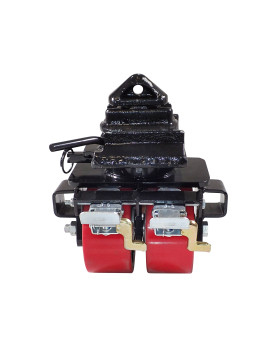 ROULETTE POUR CONTAINER DIAMETRE 150 MM CHARGE 2300 KG SYSTEME TWIST-LOCK