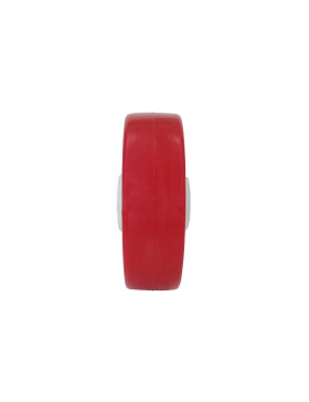ROUE D'ABRI DE PISCINE NYLON POLYURÉTHANE DIAMÈTRE 100 MM CHARGE 120 KG AXE 12 MM ROULEMENT INOX - S2450BP 100 RR INOX 12
