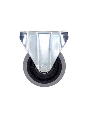 Castor FIXED IN SOFT NON-STAINING NYLON DIAMETER 100 MM LOAD 120 KG - S7NS 100 GREY WITH BALLS