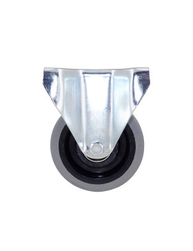 Castor FIXED IN SOFT NON-STAINING NYLON DIAMETER 100 MM LOAD 120 KG - S7NS 100 GREY WITH BALLS