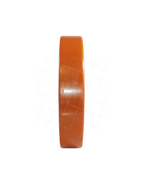 INDUSTRIAL CAST IRON AND POLYURETHANE WHEEL DIAMETER 400MM LOAD 2500KG AXLE 40 MM - SFPU400RB40