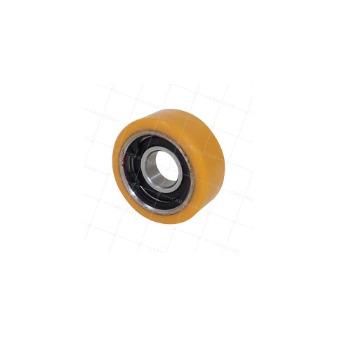 PALLET TRUCK WHEEL DIAMETER 50 MM LOAD 110 KG AXLE 17 MM BALLS - GTP5020 • Caujolle